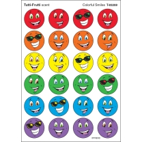 Colourful Smiles Stinky Stickers (Tutti-Frutti)