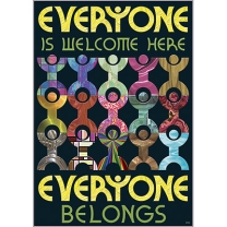 Everyone is welcome Poster