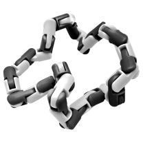 Twistle Fidget Toy - Black and White