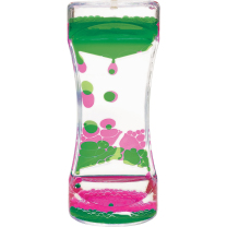 Pink & Green Liquid Motion Bubbler