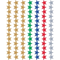 Foil Stars Stickers Value Pack