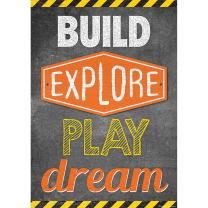 Build, Explore, Play, Dream Poster