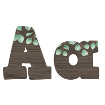 Eucalyptus Alphabet Lettering - 10cm