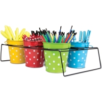 6 Buckets & Caddy Set