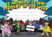 Te Akonga o te Wiki Certificates