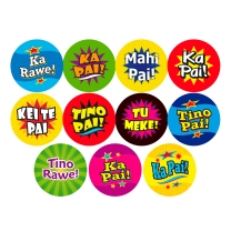 Te Reo Spot Stickers