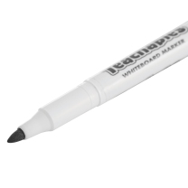 Thinline Whiteboard Markers Black - Pack of 12