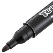 Teachables Thinline Permanent Black Markers - Pack of 12