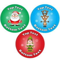 Christmas Personalised Stickers