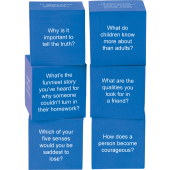 Life Questions Foam Cubes - Pack of 6