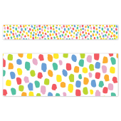 Colourful Messy Dots Trimmer