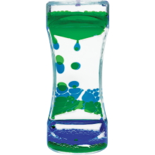 Green & Blue Liquid Motion Bubbler