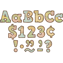 Travel the Map Alphabet Lettering - 10cm