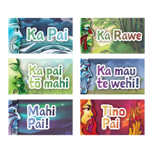 Māori Gods Reward Stickers