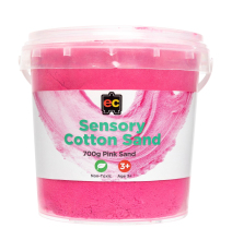 Pink Sensory Cotton Sand - 700gm