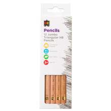 Triangular HB Jumbo Pencils