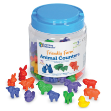Friendly Farm Animal Counters