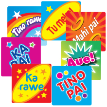 Whakamihi Praise Stickers
