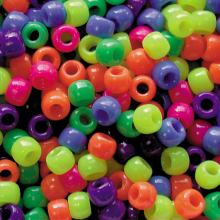 Pony Beads - Neon