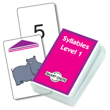 Syllables Level 1 Smart Chute Cards
