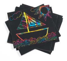 Scratch Designs Boards - 100 Sheets