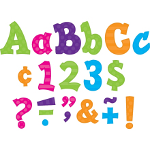 Sassy Alphabet Lettering - 12.7cm